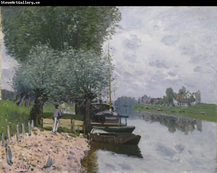 Alfred Sisley La Seine a Bougival